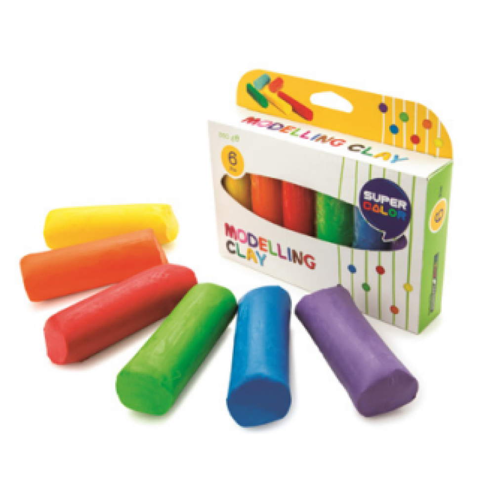 Modelingclay6colours